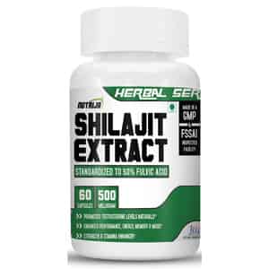 Nutrija Shilajit Extract 500mg (60 Capsules)