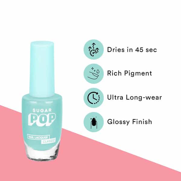 Sugar Pop Nail Lacquer 17 Mint Marvel