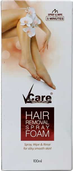 Vcare Hair Remover Spray Foam - 100Ml