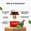 Everherb Flaxseed Omega 3 - Essential Fatty Acids - Healthy Heart - Bottle Of 60 (By Pharmeasy)