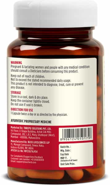 Everherb Flaxseed Omega 3 - Essential Fatty Acids - Healthy Heart - Bottle Of 60 (By Pharmeasy)