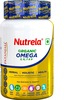 Patanjali Nutrela Omega 3 6 7 9 -For Heart Skin Eye & Brain- Organic Capsules 60G-1 Bottle (60 Cap)