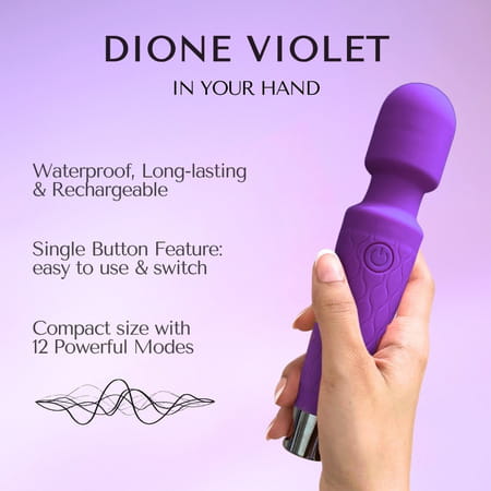Libertee Dione Violet Personal Body Massager For Her
