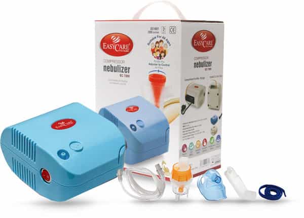 Easycare (German Tech.) Compressor Nebulizer For All Ages With Flow Controller