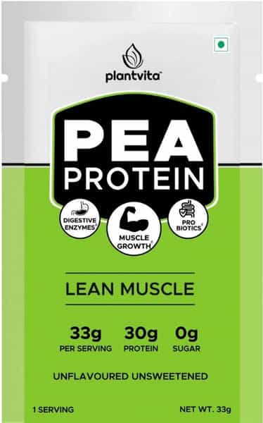 Plantvita Pea Protein - 33G X 14 Unflavoured & Unsweetened