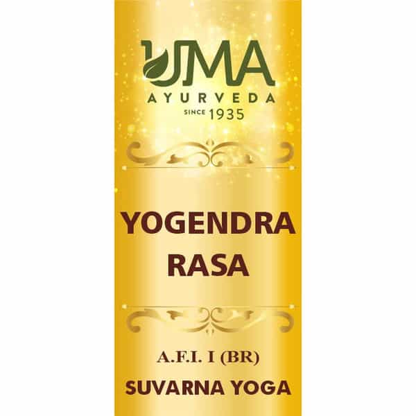 Uma Ayurveda Yogendra Ras Ayurvedic Tablets 30 Tab