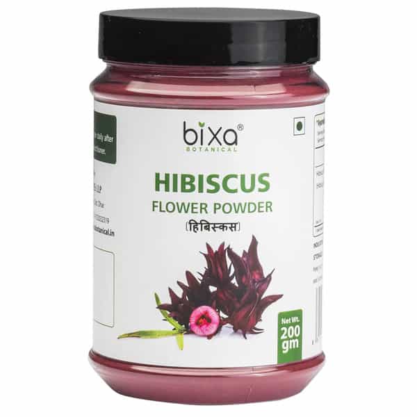Bixa Botanical Hibiscus Flower Powder(Hibiscus Sabdariffa)-Supports Natural Hair Health(200G)