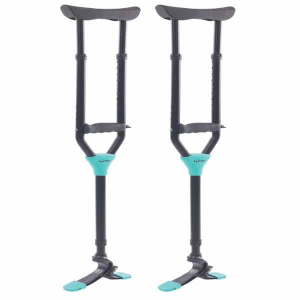 Tynor Skipper Axilla Crutch 75 Kg Black Universal 1 Pair