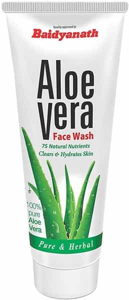 Baidyanath Aloe Vera Face Wash | Tube | 100 Ml