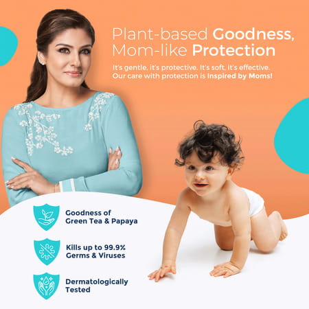 Rxsafe Babytize Baby Soap With Green Tea And Papaya-75 Gms