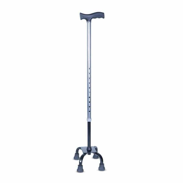 Everactiv 10 Level Height Adjustable Quadripod Walking Stick
