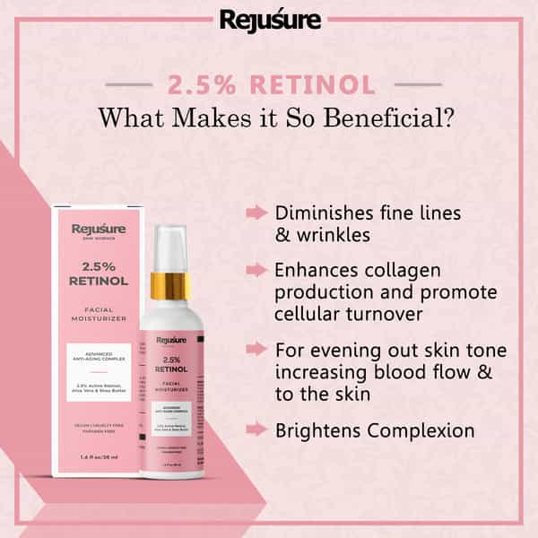 Rejusure Retinol Facial Moisturizer 50 Ml