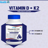 Healthvit Vitamin D-400 Iu With Vitamin K2-55mcg For Bone Health Support- 60 Capsules
