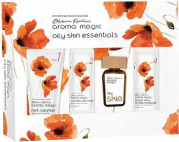Aroma Magic Oily Skin Essentials Kit- 100Gm+220Ml