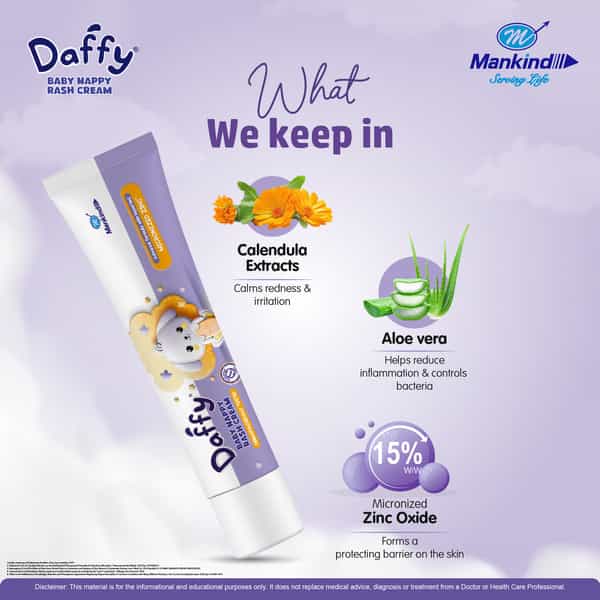 Daffy Baby Nappy Rash | Cream | 30 Gm