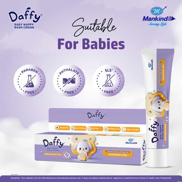 Daffy Baby Nappy Rash | Cream | 30 Gm