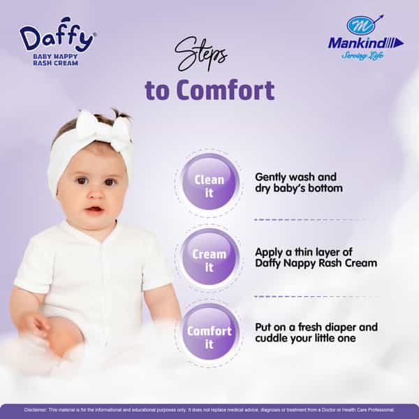 Daffy Baby Nappy Rash | Cream | 30 Gm
