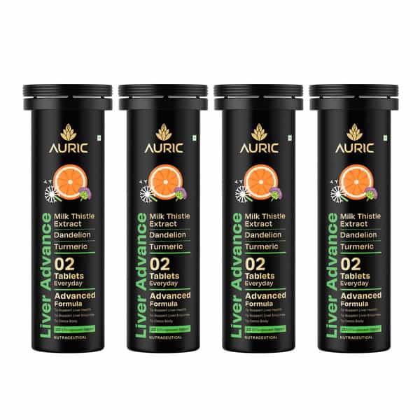 Auric Liver Advance Effervescent | 80 Tablets