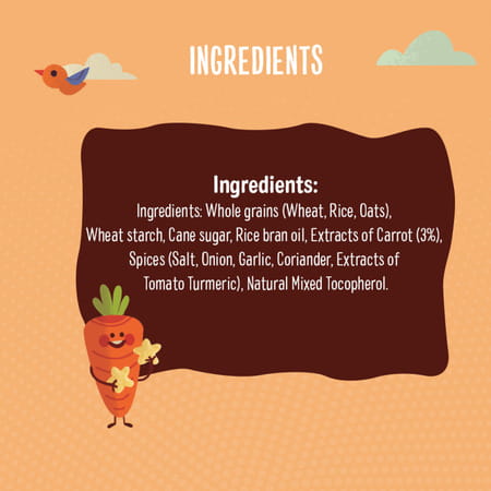 Timios Melts - Carrot And Cumin 50g