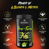 Naturyz Pre-Form X6 Pre Workout Supplement With 19 Nutrients For Pump | Power & Energy (400 Grams)
