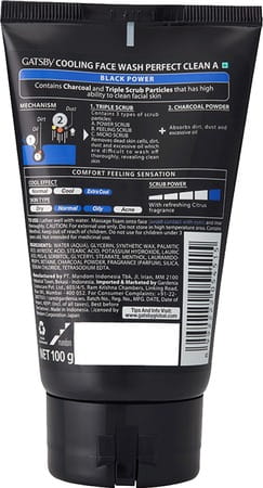 Gatsby Cooling Face Wash Perfect Clean 100gm