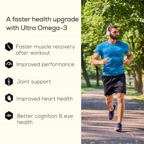Truebasics Ultra Omega Enriched With 1250 Mg With 425Mg Epa & 325Mg Dha & Vitamin E - 30 Softgels