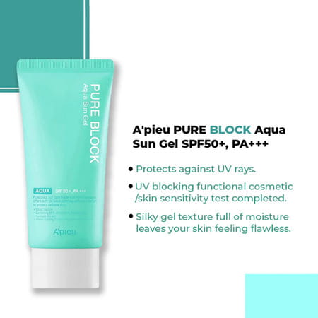 A'Pieu Pure Block Water Proof Sun Cream Spf50+/Pa+++ 2018 - 50ml
