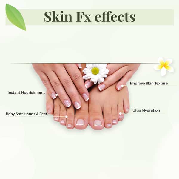 Skin Fx Foot Mask | Tea Tree Oil | Peppermint Oil | Grapefruit For Nourishing & Smoothening | 16G