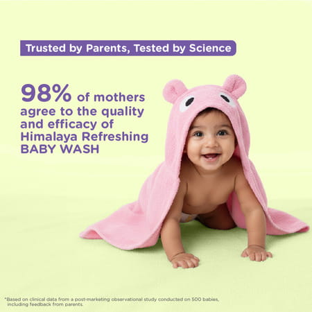 Himalaya Baby Refreshing Baby Wash Bottle Of 400 Ml