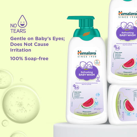 Himalaya Baby Refreshing Baby Wash Bottle Of 400 Ml
