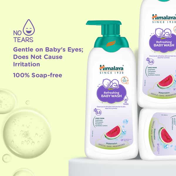 Himalaya Baby Refreshing Baby Wash Bottle Of 400 Ml