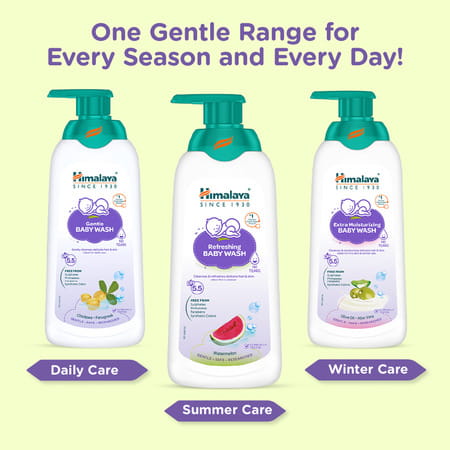 Himalaya Baby Refreshing Baby Wash Bottle Of 400 Ml