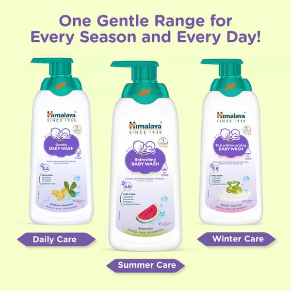 Himalaya Baby Refreshing Baby Wash Bottle Of 400 Ml