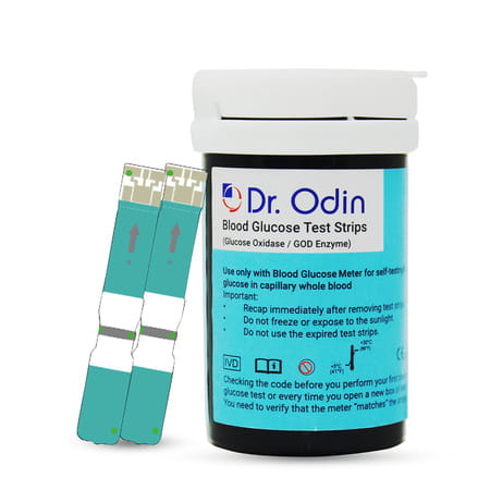 Dr. Odin Blood Glucose Monitoring System Strip God-Gls-73 (50 Strips)