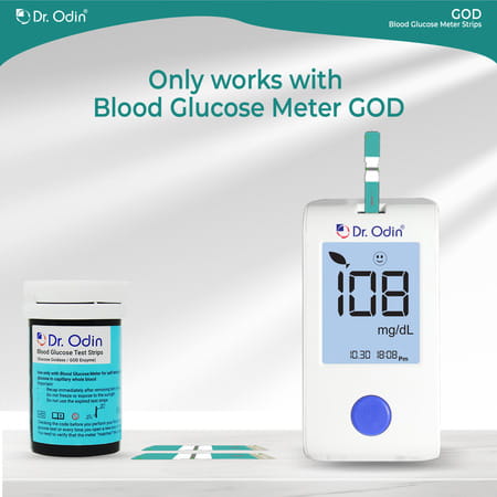 Dr. Odin Blood Glucose Monitoring System Strip God-Gls-73 (50 Strips)