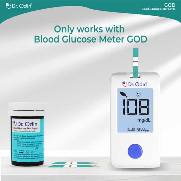 Dr. Odin Blood Glucose Monitoring System Strip God-Gls-73 (50 Strips)
