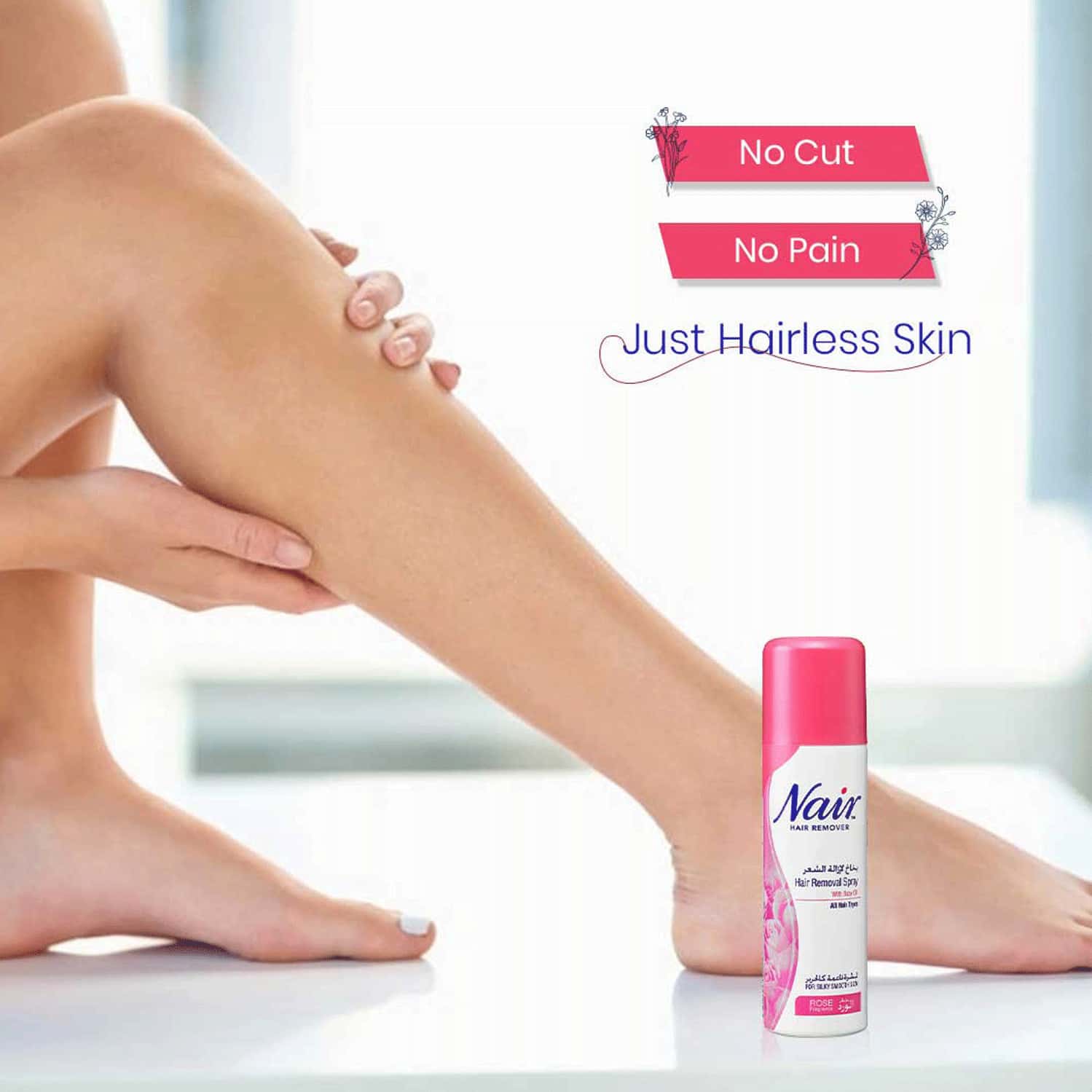 Buy NAIR ROSE HAIR REMOVAL SPRAY SPRAY 200ML Online & Get Upto 60 OFF