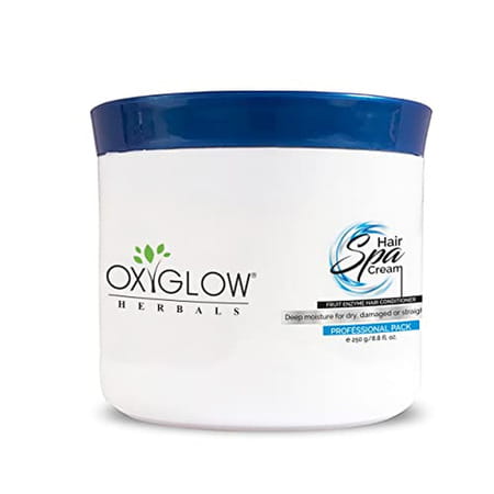 Oxyglow Herbals Hair Spa Cream|Revitalizes Dry Scalp|Nourishment (250grams)