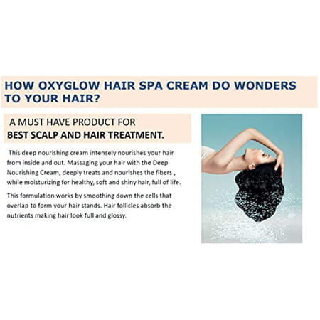 Oxyglow Herbals Hair Spa Cream|Revitalizes Dry Scalp|Nourishment (250grams)