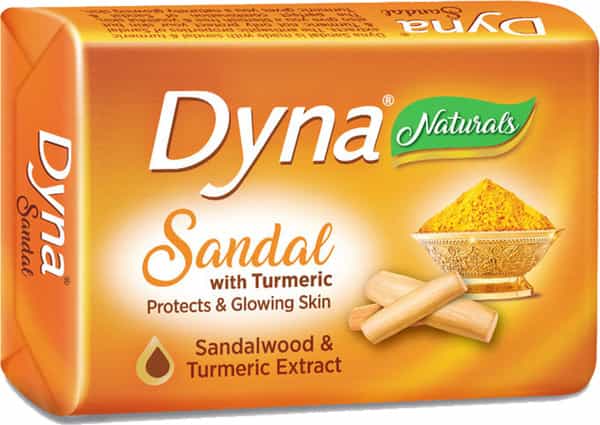 Dyna Naturals (Sandal & Turmeric Soap) 100Gm X 5