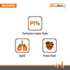 Oxysat - Finger Tip Pulse Oximeter With 2 Batteries 18 Months Warranty