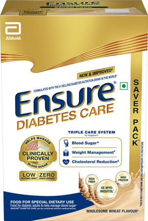 Ensure Diabetes Care Specialized Nutritional Drink Wheat Flavour Box 950 Gm