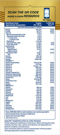 Ensure Diabetes Care Specialized Nutritional Drink Wheat Flavour Box 950 Gm