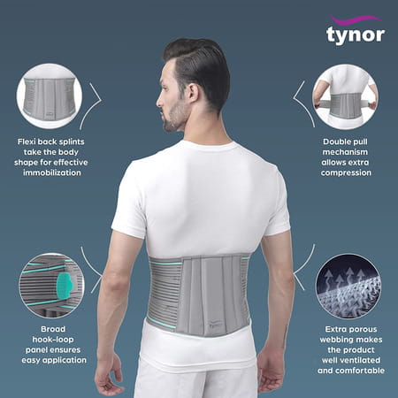 Tynor Lumbo Sacral Belt L 1 No'S