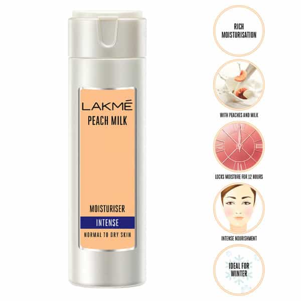 Lakme Peach Milk Intense Moisturizer Lotion - 120 Ml