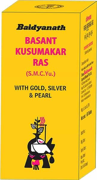 Baidyanath Basant Kusumakar Ras | Bottle | 10 No's