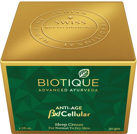 Biotique Bxl Cellular Wheat Germ Sleep Cream 50 Gm