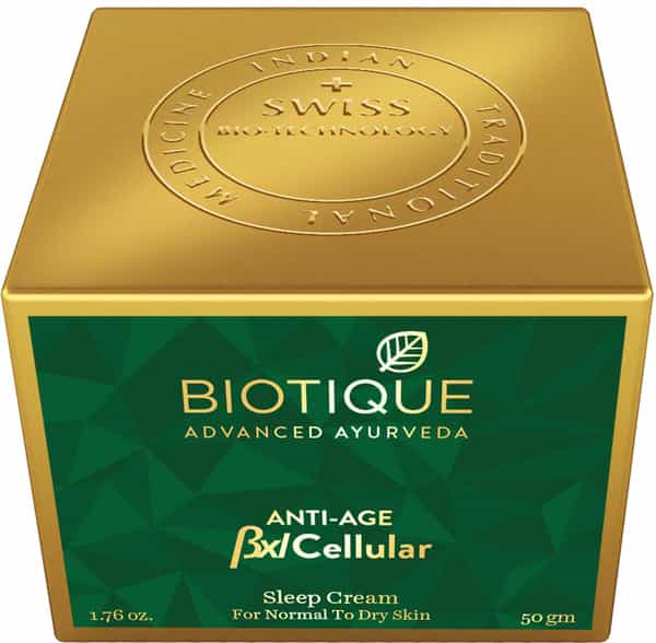 Biotique Bxl Cellular Wheat Germ Sleep Cream 50 Gm