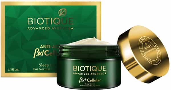 Biotique Bxl Cellular Wheat Germ Sleep Cream 50 Gm