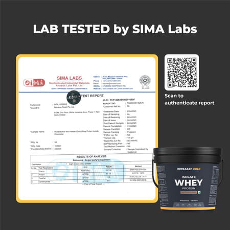 Nutrabay Gold Whey Protein Isolate Powder - Rich Chocolate Creme | 25g Protein | 4kg